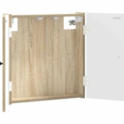 vidaXL Dartbord Kabinet EDE Sonoma Eiken 52,5 x 10,5 x 53,5 cm