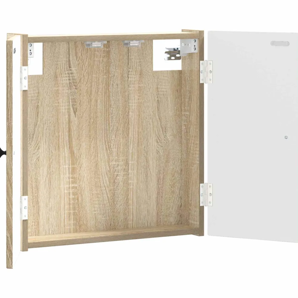 vidaXL Dartbord Kabinet EDE Sonoma Eiken 52,5 x 10,5 x 53,5 cm
