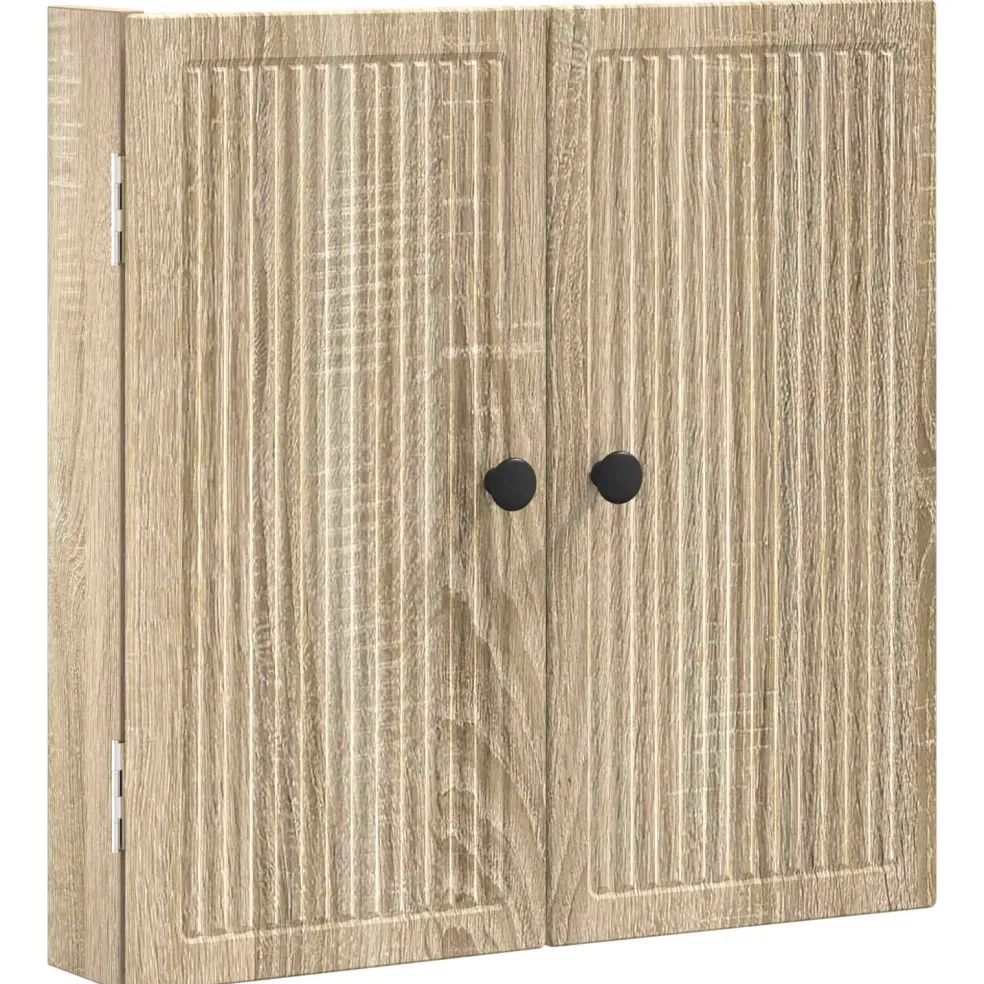 vidaXL Dartbord Kabinet EDE Sonoma Eiken 52,5 x 10,5 x 53,5 cm
