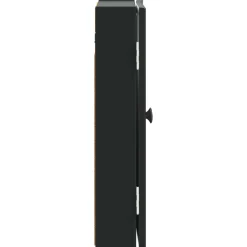 vidaXL Dartbord Kabinet EDE Zwart 52,5 x 10,5 x 53,5 cm Bewerkt hout