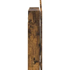 vidaXL Dartbord Kabinet Gerookt eiken 56 x 12 x 63 cm Bewerkt hout