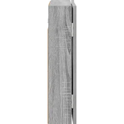 vidaXL Dartbord Kabinet Grijs Sonoma 56 x 12 x 53,5 cm Bewerkt hout