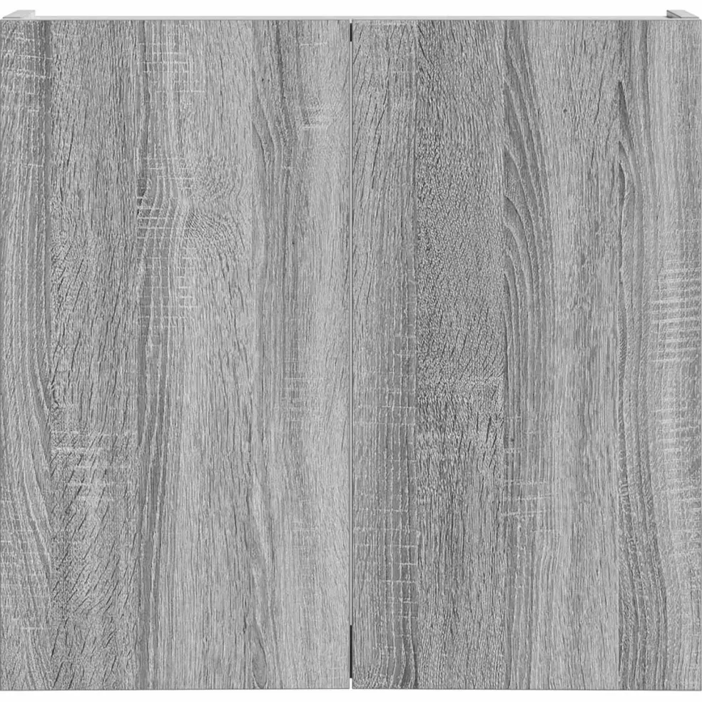 vidaXL Dartbord Kabinet Grijs Sonoma 56 x 12 x 53,5 cm Bewerkt hout