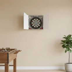 vidaXL Dartbord Kabinet Grijs Sonoma 56 x 12 x 63 cm Bewerkt hout