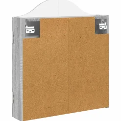 vidaXL Dartbord Kabinet Grijs Sonoma 56 x 12 x 63 cm Bewerkt hout