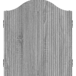 vidaXL Dartbord Kabinet Grijs Sonoma 56 x 12 x 63 cm Bewerkt hout