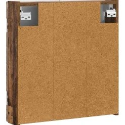 vidaXL Dartbord Kabinet HAARLEM Oud hout 52,5 x 10,5 x 53,5 cm