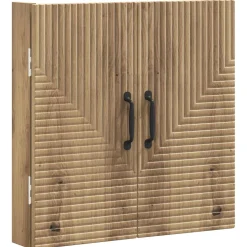 vidaXL Dartbord Kabinet HAARLEM Artisanaal eiken 52,5 x 10,5 x 53,5 cm