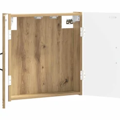 vidaXL Dartbord Kabinet HAARLEM Artisanaal eiken 52,5 x 10,5 x 53,5 cm