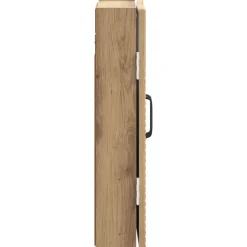 vidaXL Dartbord Kabinet HAARLEM Artisanaal eiken 52,5 x 10,5 x 53,5 cm