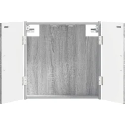 vidaXL Dartbord Kabinet HOORN Grijs Sonoma 52,5 x 10,5 x 53,5 cm
