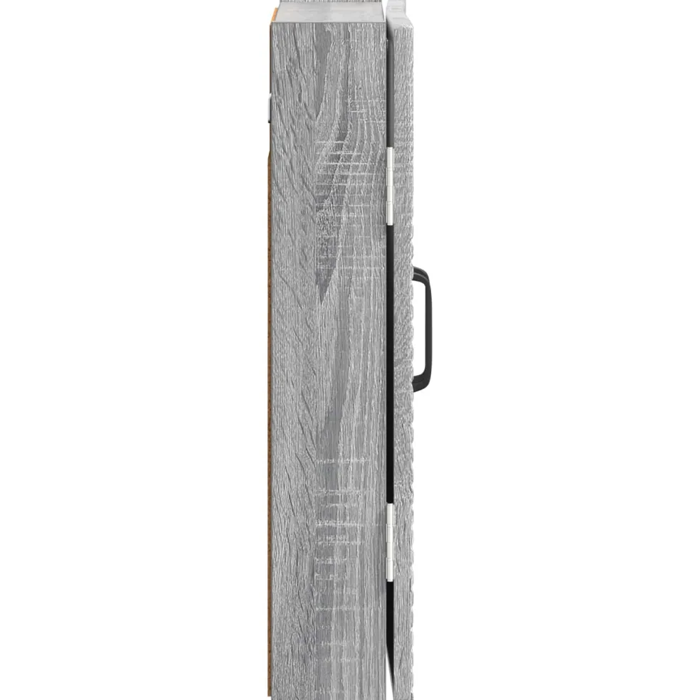 vidaXL Dartbord Kabinet HOORN Grijs Sonoma 52,5 x 10,5 x 53,5 cm