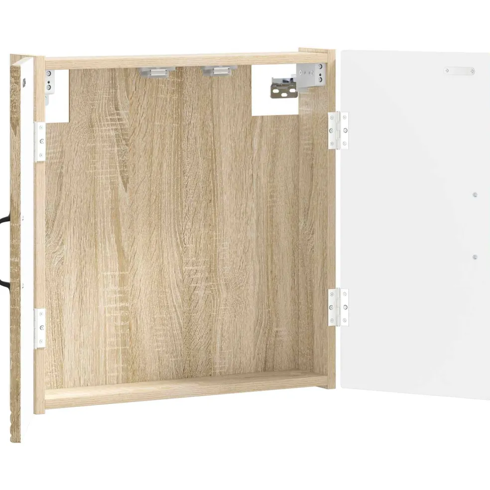 vidaXL Dartbord Kabinet HOORN Sonoma Eiken 52,5 x 10,5 x 53,5 cm