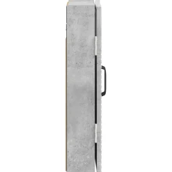 vidaXL Dartbord Kabinet HOORN Betongrijs 52,5 x 10,5 x 53,5 cm