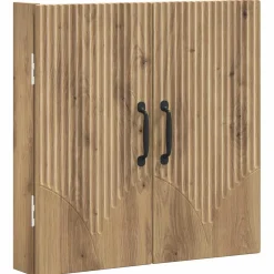vidaXL Dartbord Kabinet HOORN Artisanaal eiken 52,5 x 10,5 x 53,5 cm