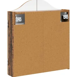 vidaXL Dartbord Kabinet Oud hout 56 x 12 x 63 cm Bewerkt hout