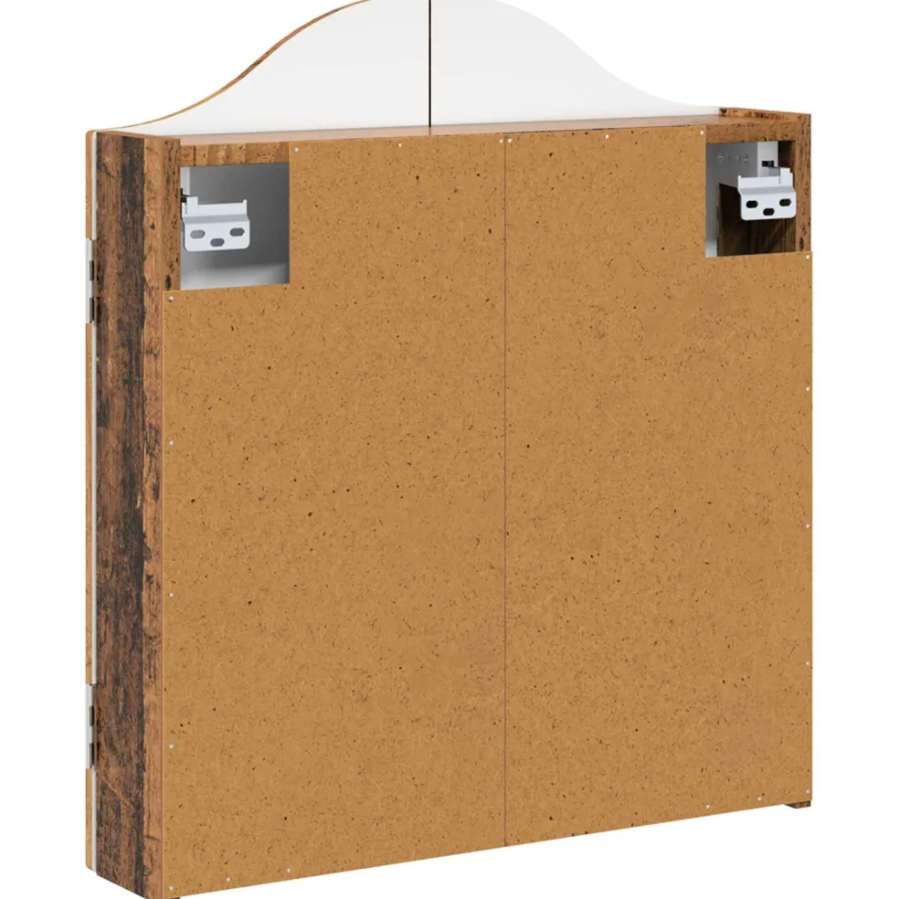 vidaXL Dartbord Kabinet Oud hout 56 x 12 x 63 cm Bewerkt hout