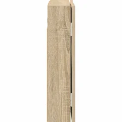 vidaXL Dartbord Kabinet Sonoma Eiken 56 x 12 x 53,5 cm Bewerkt hout