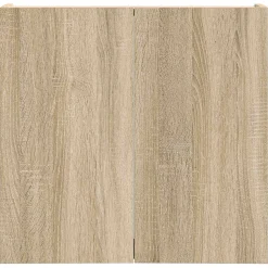 vidaXL Dartbord Kabinet Sonoma Eiken 56 x 12 x 53,5 cm Bewerkt hout