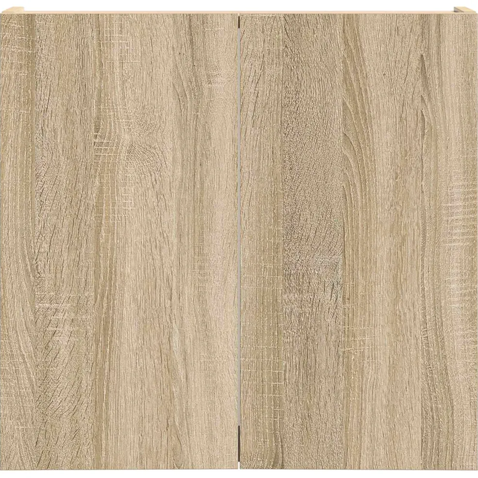 vidaXL Dartbord Kabinet Sonoma Eiken 56 x 12 x 53,5 cm Bewerkt hout