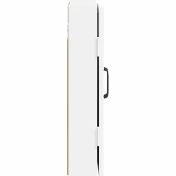vidaXL Dartbord Kabinet UTRECHT Wit 52,5 x 10,5 x 53,5 cm Bewerkt hout