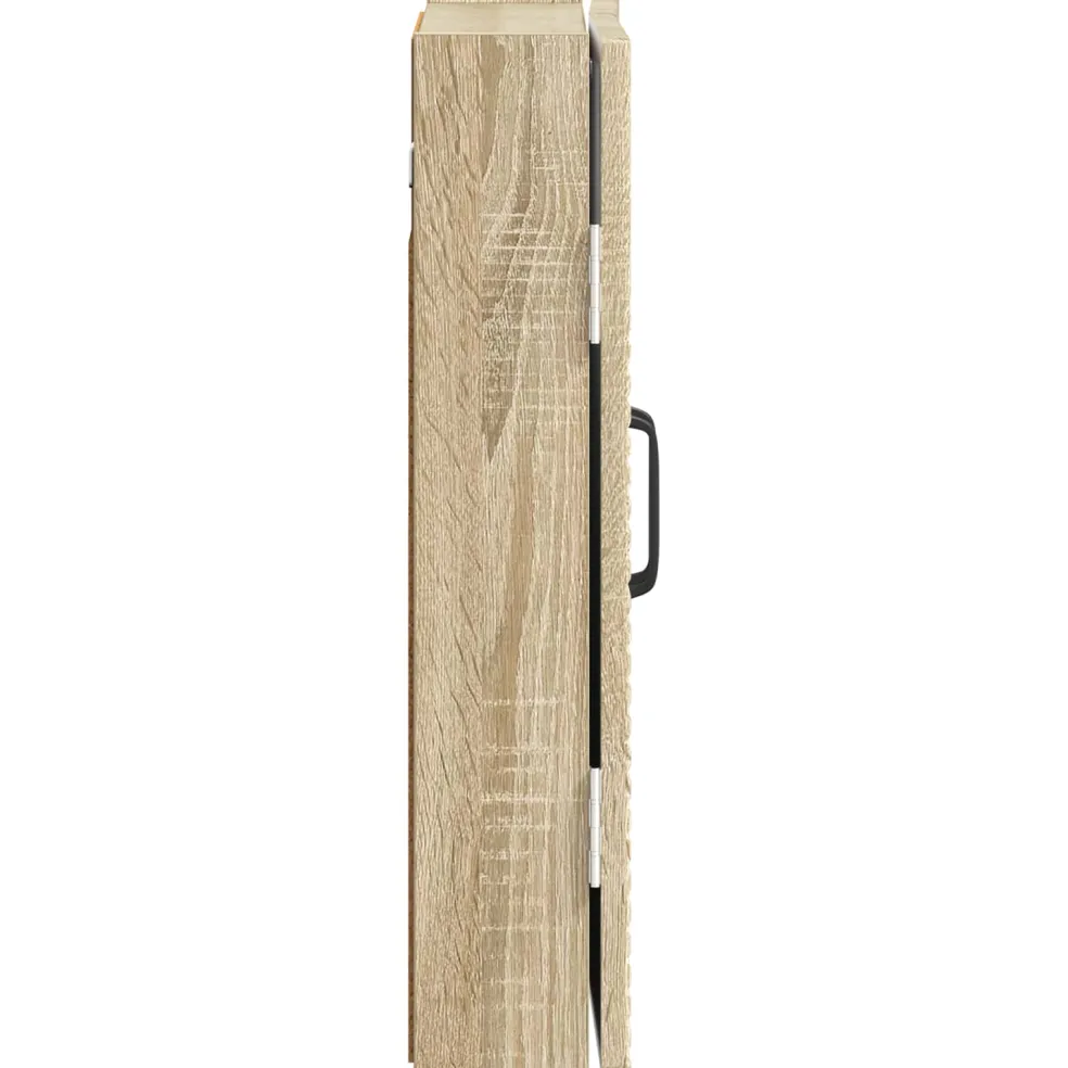 vidaXL Dartbord Kabinet UTRECHT Sonoma Eiken 52,5 x 10,5 x 53,5 cm