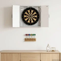 vidaXL Dartbord Kabinet UTRECHT Grijs Sonoma 52,5 x 10,5 x 53,5 cm