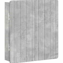vidaXL Dartbord Kabinet ZWOLLE Betongrijs 52,5 x 10,5 x 57,5 cm