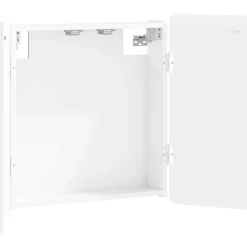 vidaXL Dartbord Kabinet ZWOLLE Wit 52,5 x 10,5 x 57,5 cm Bewerkt hout
