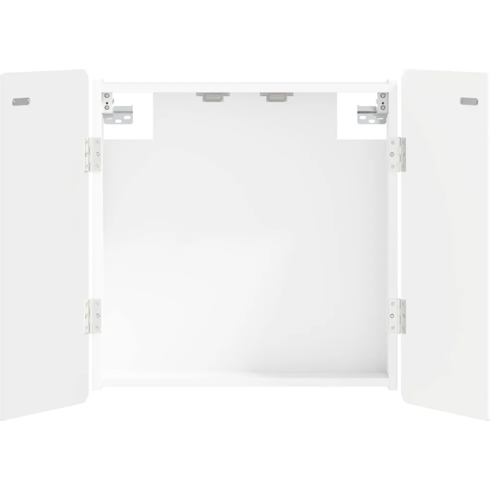 vidaXL Dartbord Kabinet ZWOLLE Wit 52,5 x 10,5 x 57,5 cm Bewerkt hout