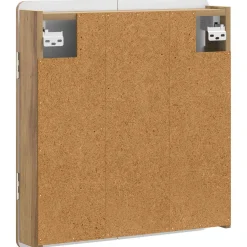 vidaXL Dartbord Kabinet ZWOLLE Artisanaal eiken 52,5 x 10,5 x 57,5 cm