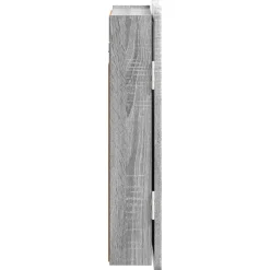 vidaXL Dartbord Kabinet ZWOLLE Grijs Sonoma 52,5 x 10,5 x 57,5 cm