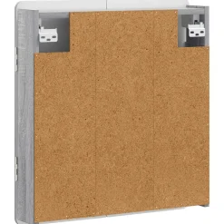 vidaXL Dartbord Kabinet ZWOLLE Grijs Sonoma 52,5 x 10,5 x 57,5 cm