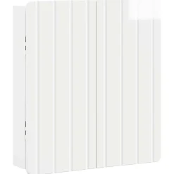 vidaXL Dartbord Kabinet ZWOLLE Hoogglans Wit 52,5 x 10,5 x 57,5 cm