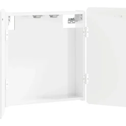 vidaXL Dartbord Kabinet ZWOLLE Hoogglans Wit 52,5 x 10,5 x 57,5 cm