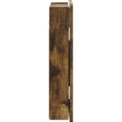vidaXL Dartbord Kabinet ZWOLLE Gerookt eiken 52,5 x 10,5 x 57,5 cm