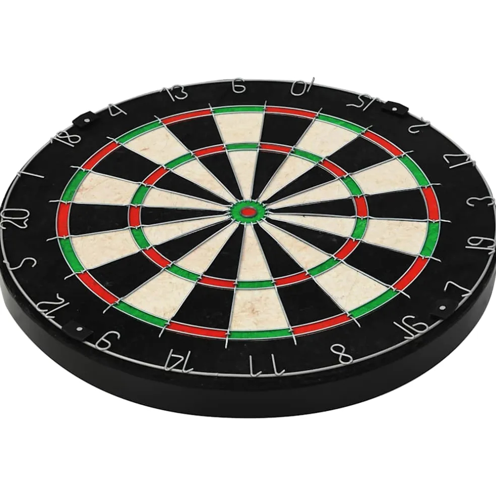 vidaXL Dartbord professioneel met 6 darts sisal
