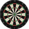 vidaXL Dartbord professioneel met kast en 6 darts sisal
