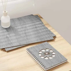 vidaXL Decorpanelen 12 st Grijs Sonoma 30 x 30 x 0,27 cm Bewerkt hout