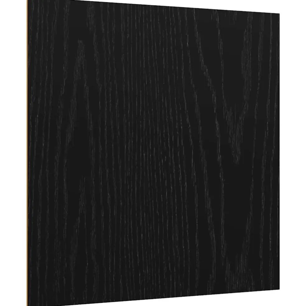 vidaXL Decorpanelen 12 st Zwart Eiken 30 x 30 x 0,27 cm Bewerkt hout