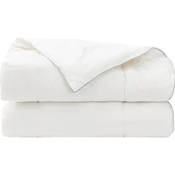 vidaXL Dekbed 137x200 cm 4 seizoenen 300 GSM Australisch Wol Wit
