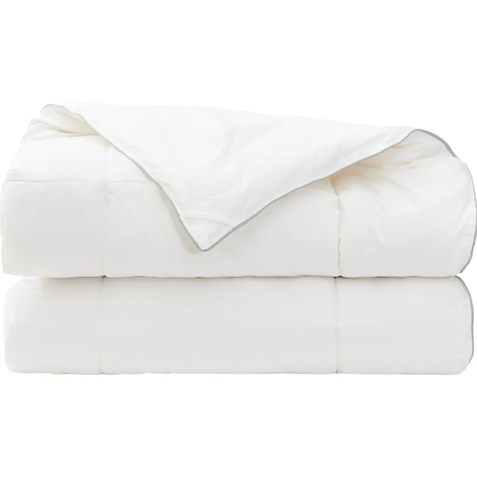 vidaXL Dekbed 137x200 cm 4 seizoenen 300 GSM Australisch Wol Wit
