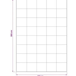 vidaXL Dekbed 137x200 cm 4 seizoenen 300 GSM Australisch Wol Wit