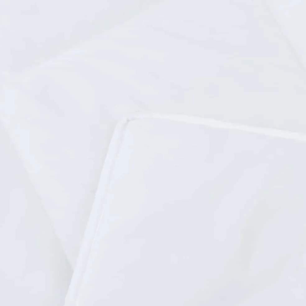 vidaXL Dekbed 200 x 135 x 4 cm Nee Polyester Wit Ademend