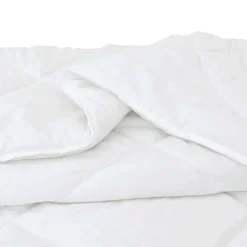 vidaXL Dekbed 200 x 135 x 4 cm Nee Polyester Wit Ademend
