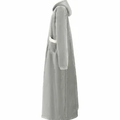 vidaXL Deken hoodie Grijs M Fleece en Flanel