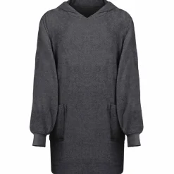 vidaXL Deken hoodie KINN Antraciet L Katoen