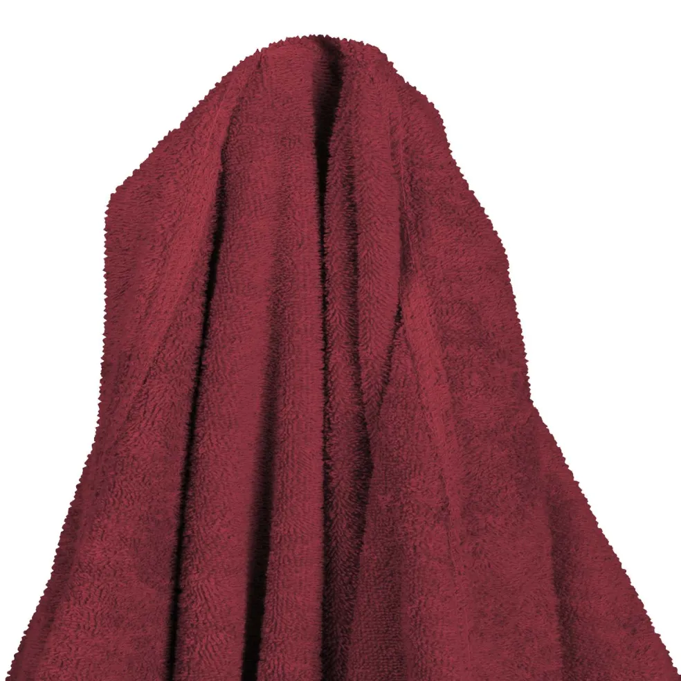 vidaXL Deken hoodie KINN Rood L Katoen