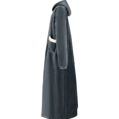 vidaXL Deken hoodie Marineblauw M Fleece en Flanel