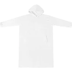 vidaXL Deken hoodie Wit S Flanel